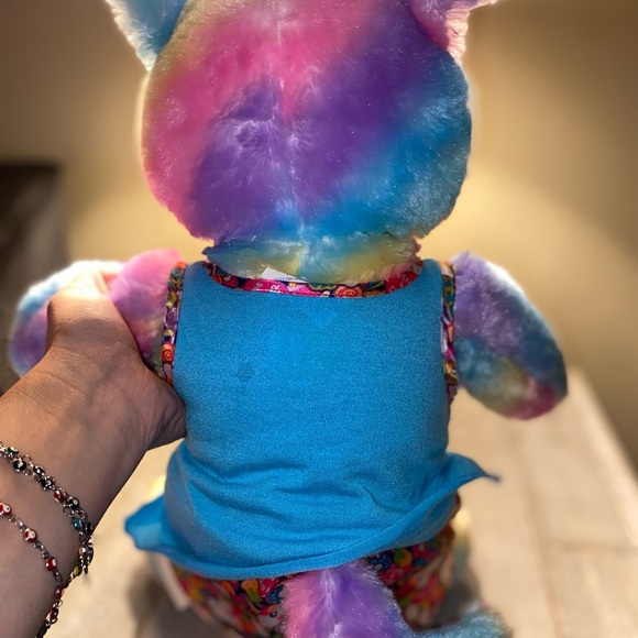 Build A Bear Great Wolf Lodge Rainbow Wolf - Picture 4 of 6